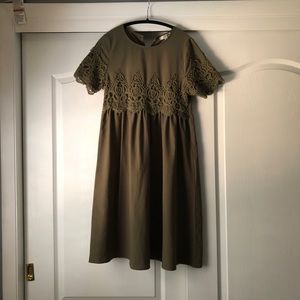 Roolee orange creek dress size small